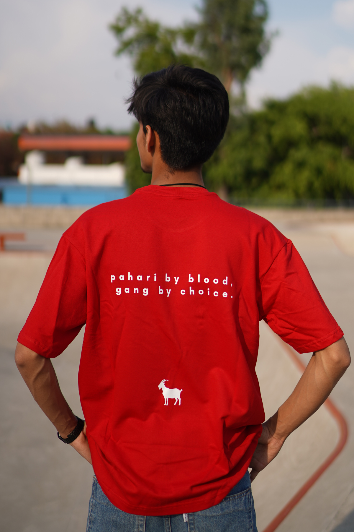 Pahari by blood Oversized Tee for Men & Women